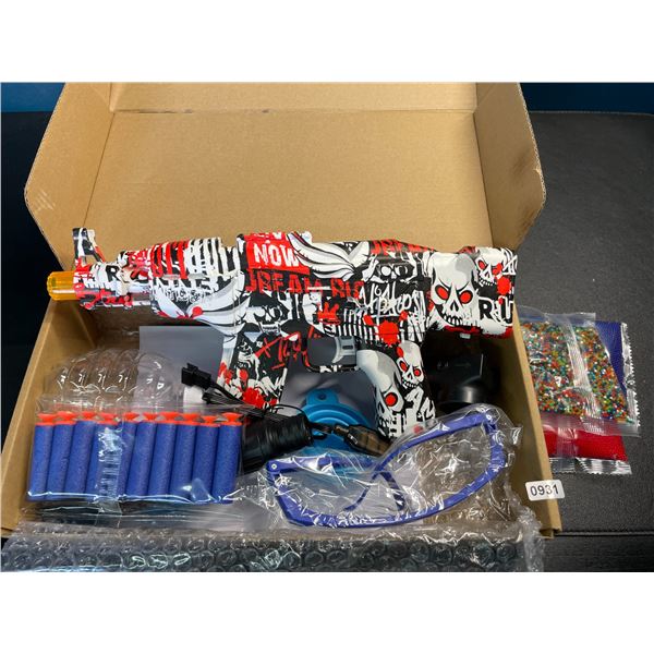Lot of 1 Electric Gel Ball Blaster Gun - Red Camo - Brand New
