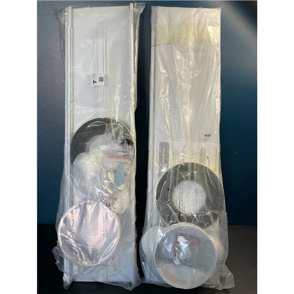 Lot of 2 Air Conditioner Window Installation Kits - Brand New