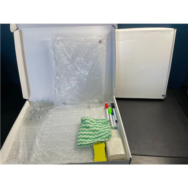 Lot of 2 Acrylic Monthly/Daily Planner Board Sets with Marker - Brand New