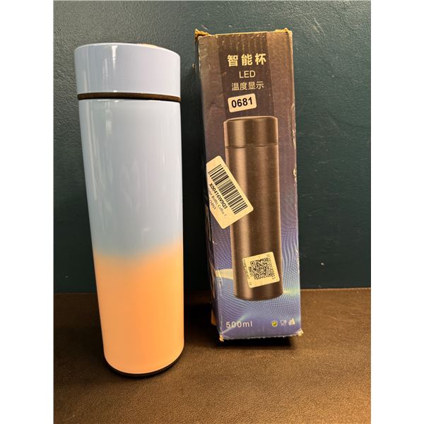 Lot of 1 LED Temperature Display Tumbler - New