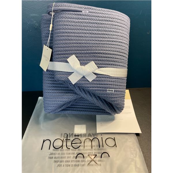 Lot of 1 Natemia Rope Storage Basket/Toy Organizer - 20 x 20 x 14 inch - Grey - Brand New!