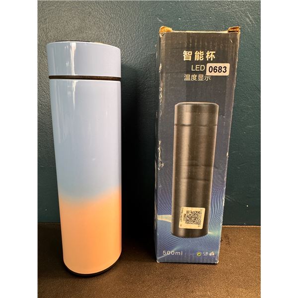 Lot of 1 LED Temperature Display Tumbler - New