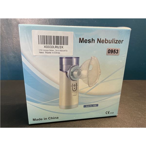 Lot of 1 Mesh Nebulizer - Portable Breathing Aid Device for Asthmatics - Brand New
