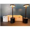 Image 1 : Lot of 1 Newsee 2 Pack of LED Touch Dimming Lamps - New
