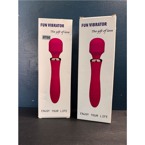 Lot of 2 Fun Vibrators/Personal Massagers - New