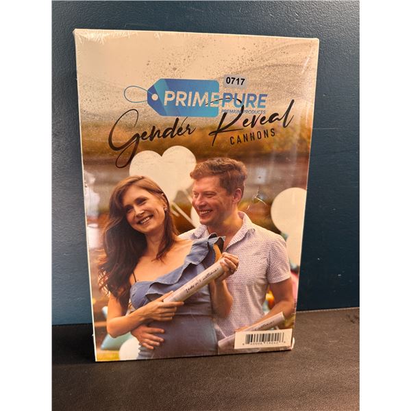 Lot of 1 4 Pack of Gender Reveal Canons - Blue/Pink