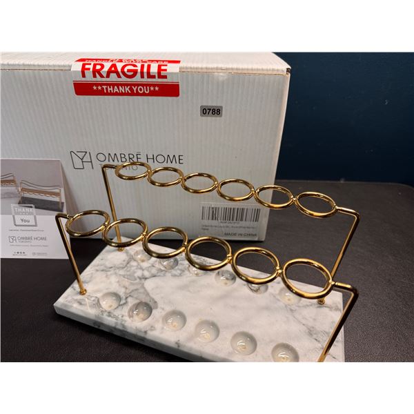 Lot of 1 Marble Makeup Brush Holder - New