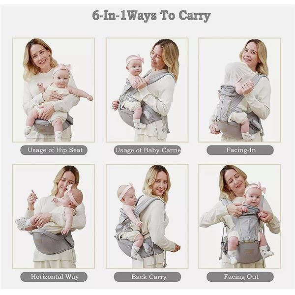Lot of 1 Grownsy Multi-Function Baby Carrier - New