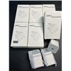 Image 1 : Lot of 6 Multi-Packs of USB-C Wall Chargers/Blocks (3 Per Pack/18 PCS) - Brand New