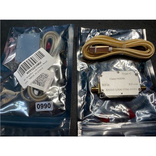 Lot of 2 Low-Noise Amplifiers for Radio - Brand New