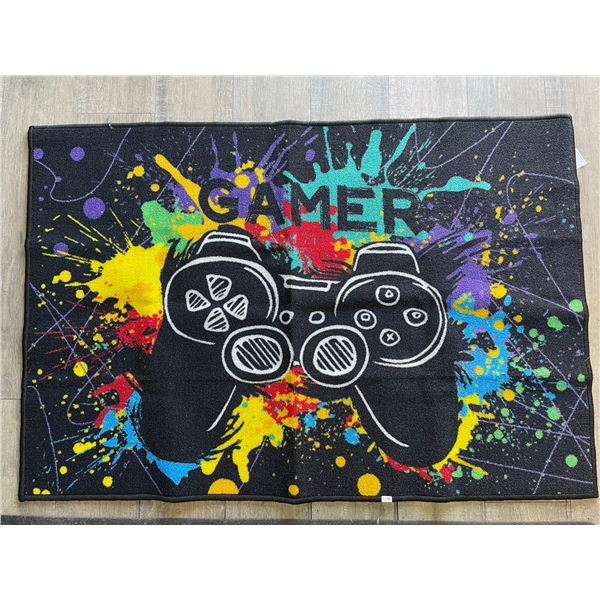 Lot of 1 Gamer Rug/Carpet - 31 x 46 inch Large Size - Brand New! Great for Gamers!