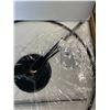Image 2 : Lot of 1 20-inch Wall Clock with Pendulum - Black - Brand New