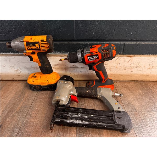 Lot of 3 Assorted Power Tools - Used