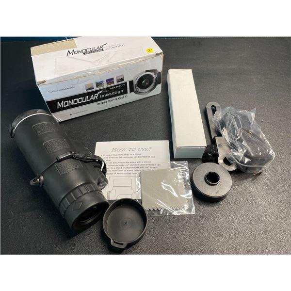Lot of 1 High Quality Monocular Telescope - Brand New!