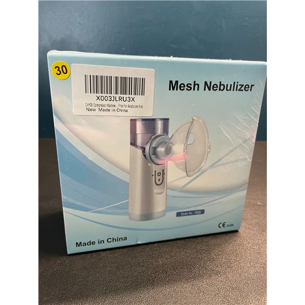 Lot of 1 Mesh Nebulizer - Portable Breathing Aid Device for Asthmatics - Brand New