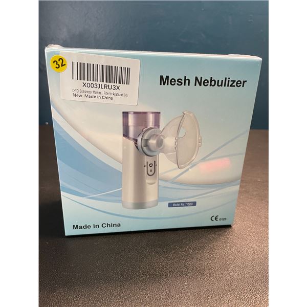 Lot of 1 Mesh Nebulizer - Portable Breathing Aid Device for Asthmatics - Brand New