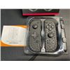 Image 3 : Lot of 1 Set of Joycons for Nintendo Switch - Black Marble Design - Brand New!
