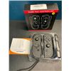 Image 2 : Lot of 1 Set of Joycons for Nintendo Switch - Black Marble Design - Brand New!