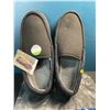 Image 1 : Lot of 1 Pair of Men's Rock Dove Waffle Knit Anti-Odor Moc Slipper w/ Grip Bottom - New - Size 10
