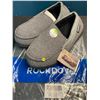 Image 1 : Lot of 1 Pair of Men's Rock Dove Waffle Knit Anti-Odor Moc Slipper w/ Grip Bottom - New - Size 10