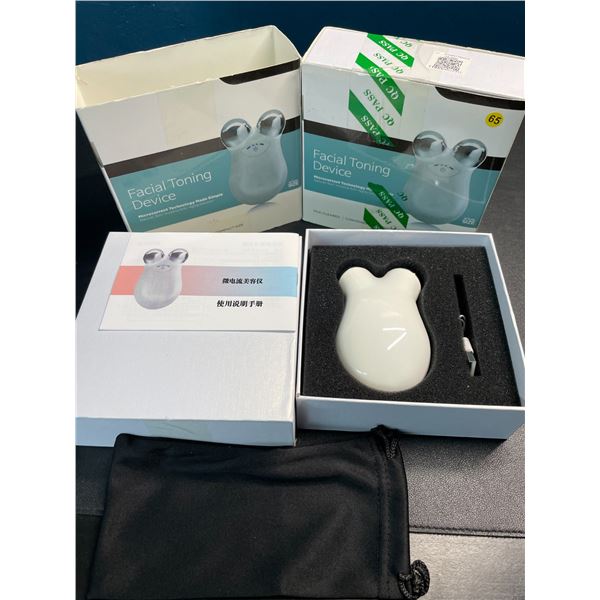 Lot of 2 Facial Toning Devices/Non-Invasive Anti-Aging Skin Care Devices - Brand New