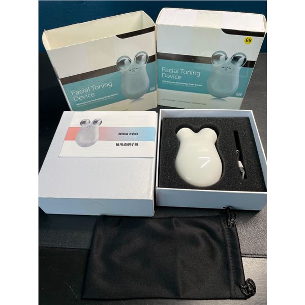 Lot of 2 Facial Toning Devices/Non-Invasive Anti-Aging Skin Care Devices - Brand New