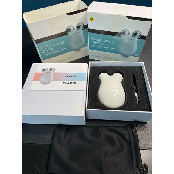 Lot of 2 Facial Toning Devices/Non-Invasive Anti-Aging Skin Care Devices - Brand New