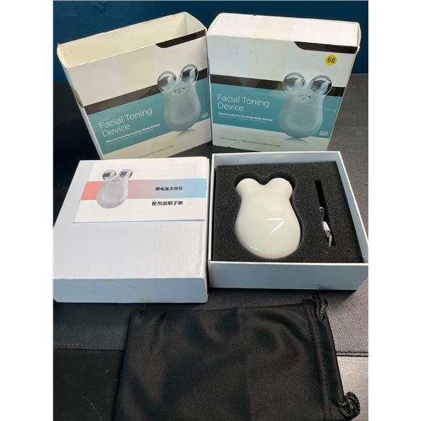 Lot of 2 Facial Toning Devices/Non-Invasive Anti-Aging Skin Care Devices - Brand New