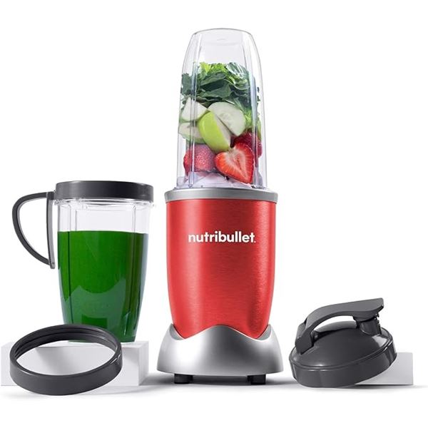 Lot of 1 Nutribullet PRO 900W Single Serve Blender - Red - BRAND NEW SEALED!