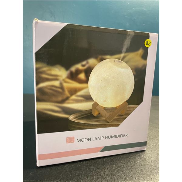 Lot of 1 Moon Lamp Humidifier/Aroma Diffuser for Inside the Home - Brand New!
