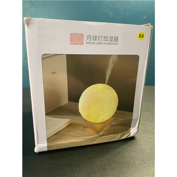 Lot of 1 Moon Lamp Humidifier/Aroma Diffuser for Inside the Home - Brand New!