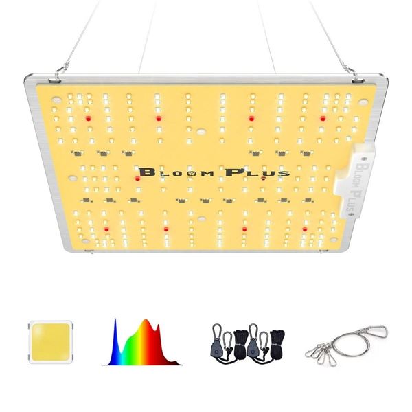 Lot of 1 BLOOM PLUS XP1000 Full-Spectrum LED Grow Light - Brand New!