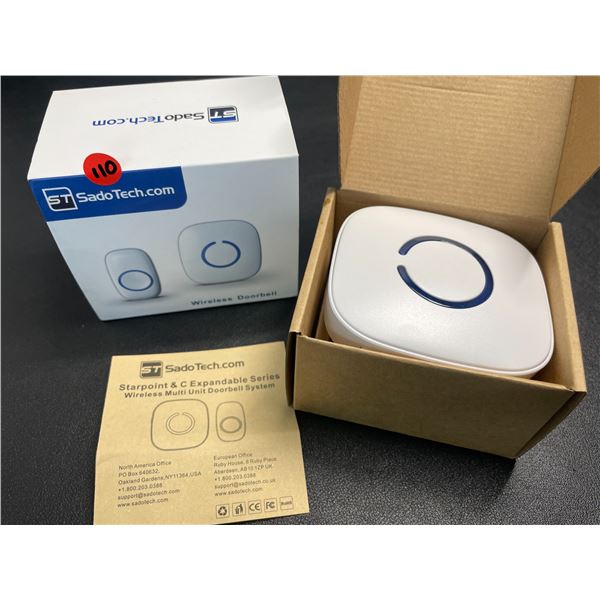 Lot of 1 SadoTech Wireless Doorbell System - Brand New