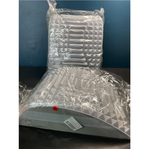 Lot of 2 Ergonomic Back/Neck Stretching Devices - Brand New