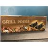 Image 3 : Lot of 1 Box of 2 Heavy-Duty Cast Iron Grill Press' - Large 8" x4" Size - Brand New!