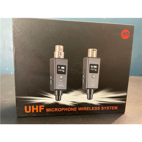 Lot of 1 Multifunction UHF Wireless Microphone Adapter - New