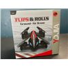 Image 1 : Lot of 1 YDJIA Flip & Rolls Ground-Air Stunt Drone with Remote Control - New