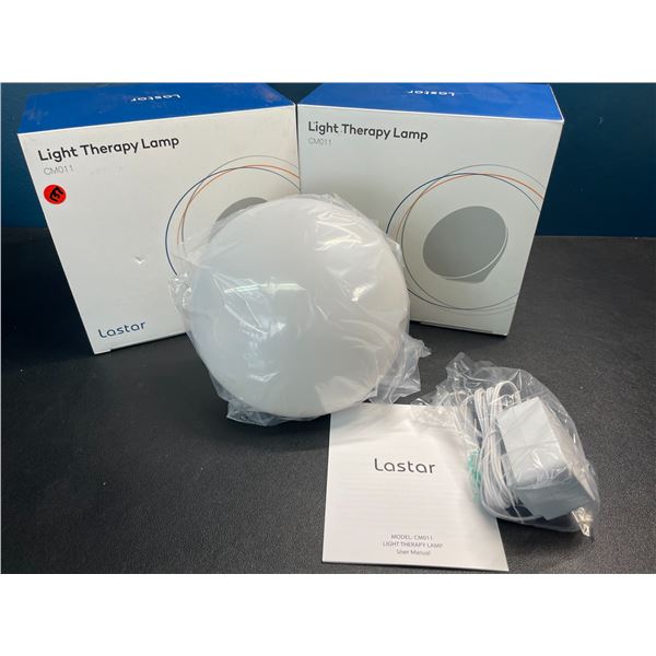 Lot of 2 Lastar Light Therapy Lamps - Brand New!