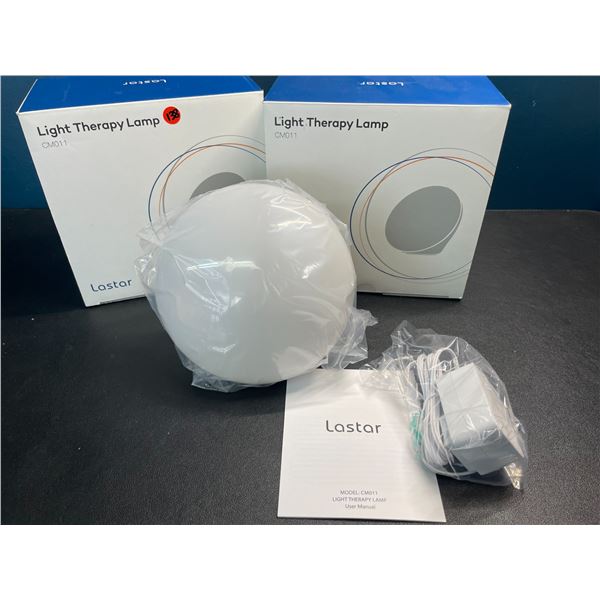 Lot of 2 Lastar Light Therapy Lamps - Brand New!