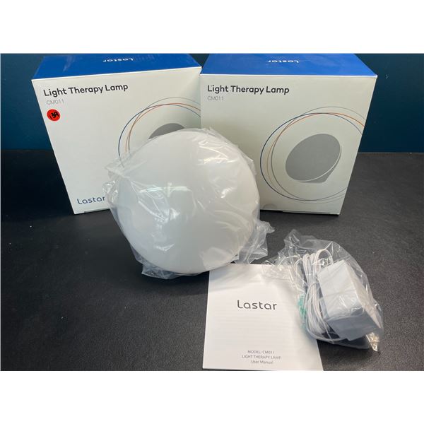 Lot of 2 Lastar Light Therapy Lamps - Brand New!