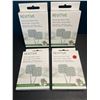 Image 1 : Lot of 4 Packs of Revitive Replacement Electrode Body Pads (Replacement Pads for TENS Device) - New