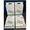 Image 1 : Lot of 4 Packs of Revitive Replacement Electrode Body Pads (Replacement Pads for TENS Device) - New