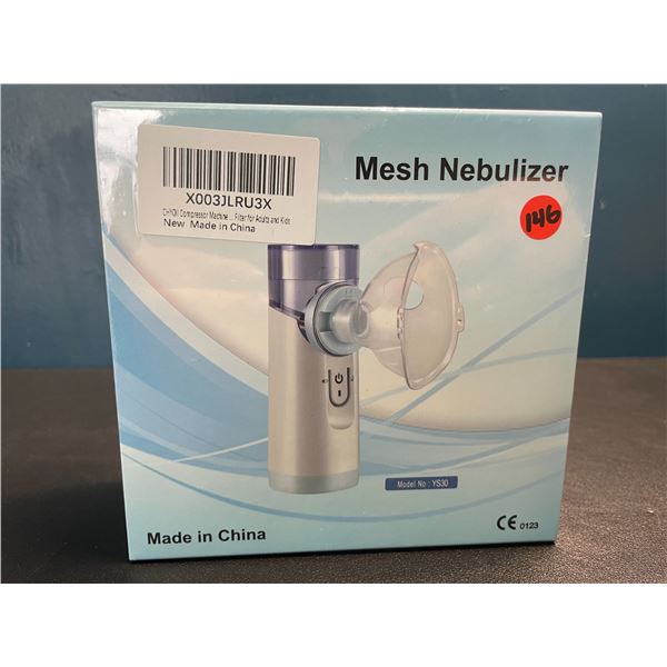 Lot of 1 Mesh Nebulizer - Portable Breathing Aid Device for Asthmatics - Brand New