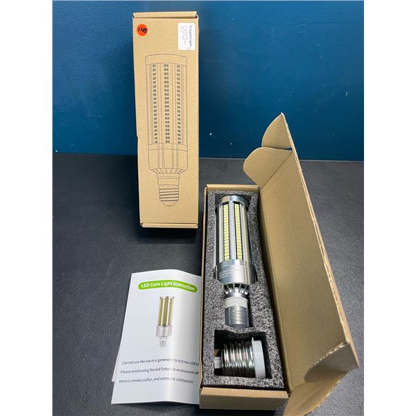 Lot of 2 LED Corn Light Bulbs - 60W Super Bright - Brand New!