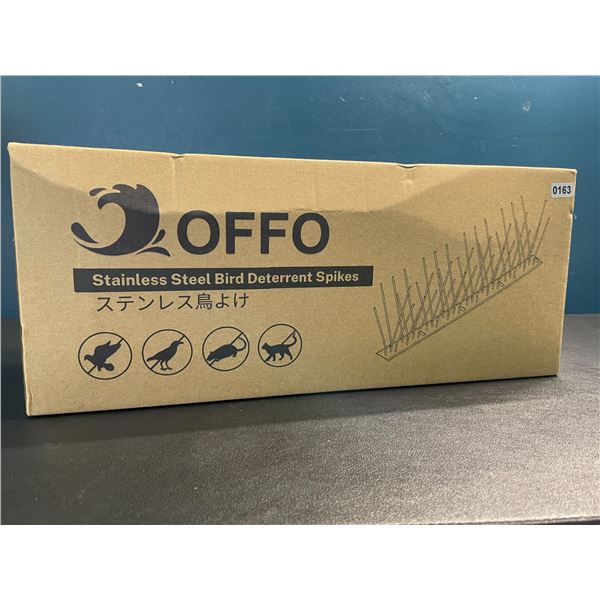 Lot of 1 Box of Stainless Steel Bird Deterrent Spikes - New
