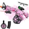 Image 1 : Lot of 1 Yadkel Electric Automatic Gel Ball Blaster Gun - Rechargeable - Pink - Brand New