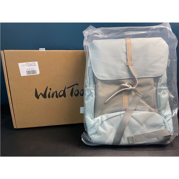 Lot of 1 Windtook Laptop Backpack for Travel/School/Work - 14" - Baby Blue - Brand New!