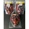 Image 2 : Lot of 3 LED Light-Up Purge Scary Halloween/Cosplay Face Masks - Brand New