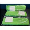 Image 1 : Lot of 3 Packs of Microfiber Mop Replacement Pads - Wet/Dry Velcro Attachment - 4 Each/12 Total