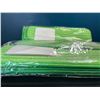 Image 2 : Lot of 3 Packs of Microfiber Mop Replacement Pads - Wet/Dry Velcro Attachment - 4 Each/12 Total
